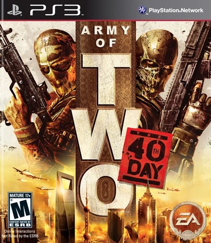 Army Two 40Th Day - Sony Playstation 3 Game Complete