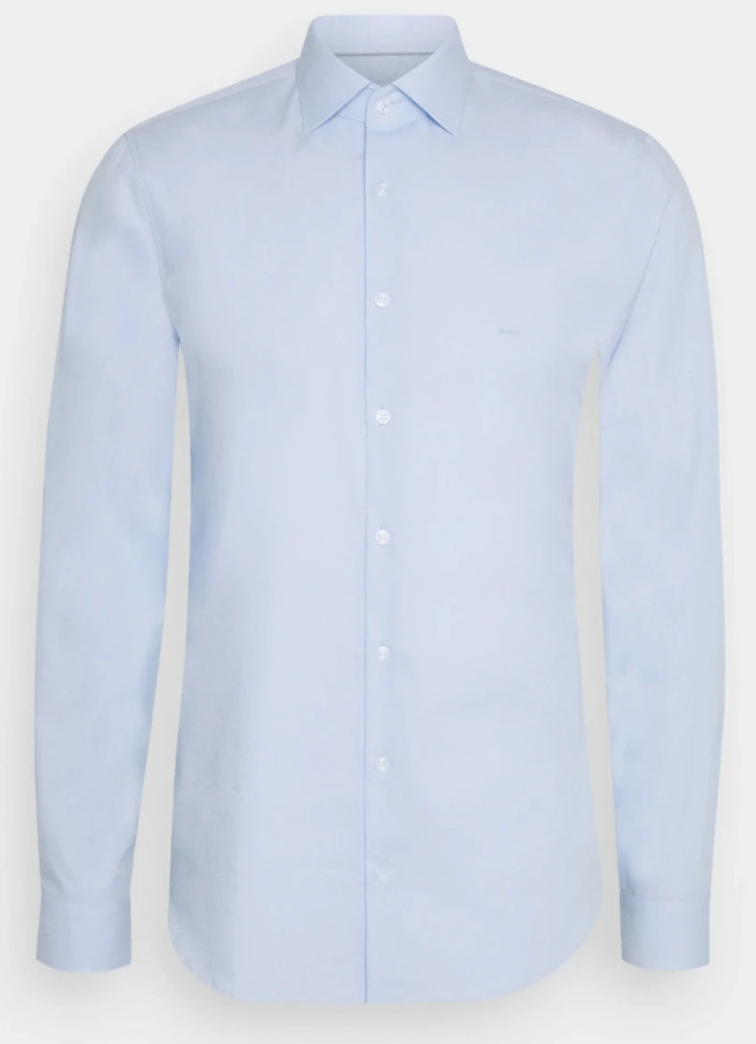 Michael Kors Parma Slim Fit Formal Shirt Size 17in 17 Collar Light Blue RRP £85