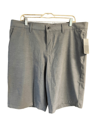 Ocean Current Men s Super Flex Flat Front Shorts Sz 38/11 Gray NWT