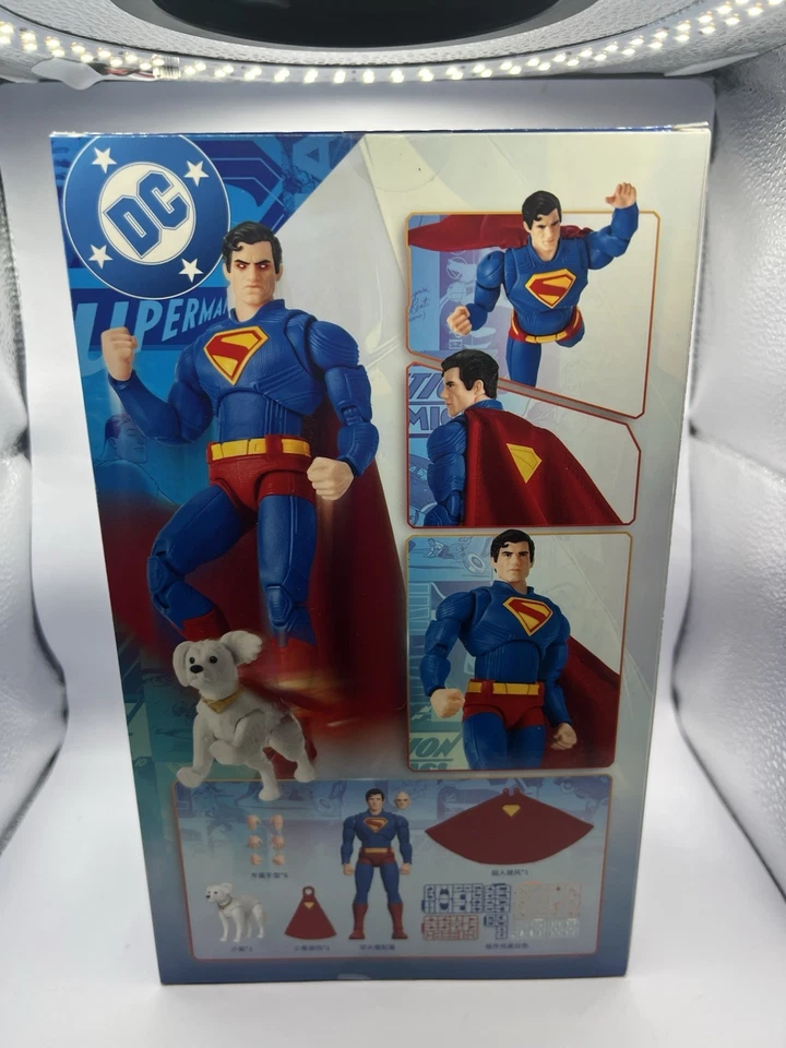 (IN-STOCK) Blokees Champion Class Superman Action Figure Model Kit (US SELLER) - Image 2 of 2