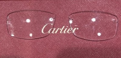 Cartier Replacement Lenses For Ct 61 & C Decor Metal,wood Or Horn 53mm