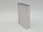 VINTAGE ST DUPONT LIGNE 2 LIGHTER SILVER PLATED VERTICAL PINSTRIPE BOX CARD... — photo 6