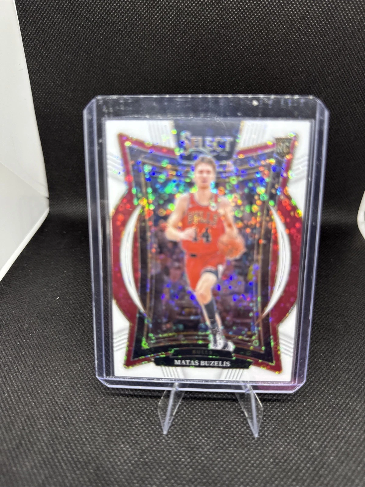 2024-25 Panini Prizm Matas Buzelis White Disco Select /75  #70