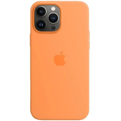 Apple Silikon Case mit MagSafe für iPhone 13 PRO MAX   GELBORANGE (MM2M3ZM/A)