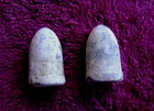 (2) SCARCE .54 CALIBER US STARR CAVALRY CARBINE BULLET-M&M # 53 (SHILOH)