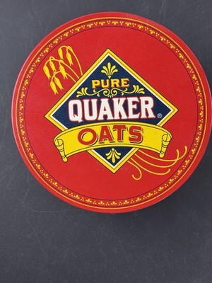 1983 Quaker Oats Limited Edition Tin Famous Oatmeal Cookies Recipe.