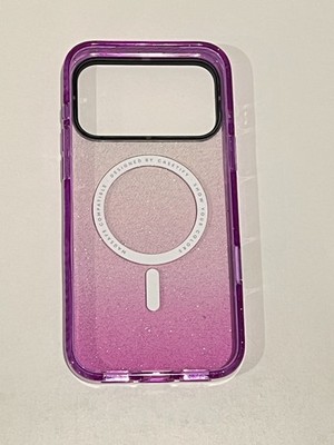 CASETiFY Impact Case w/ Magsafe iPhone 17 Pro Max - Purple Glitter
