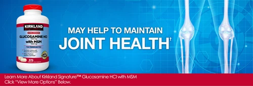Kirkland Signature Glucosamine with MSM, 375 Tablets - Fresh! - Free Shipping! - Picture 4 of 6