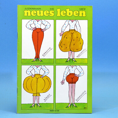 DDR NL Neues Leben 9 1982 Omega van Veen Algerien Roger Chapman Punker Rudern C