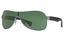 Ray-Ban RB3471 Polished Gunmetal l Dark Green RB3471 004/71 32mm