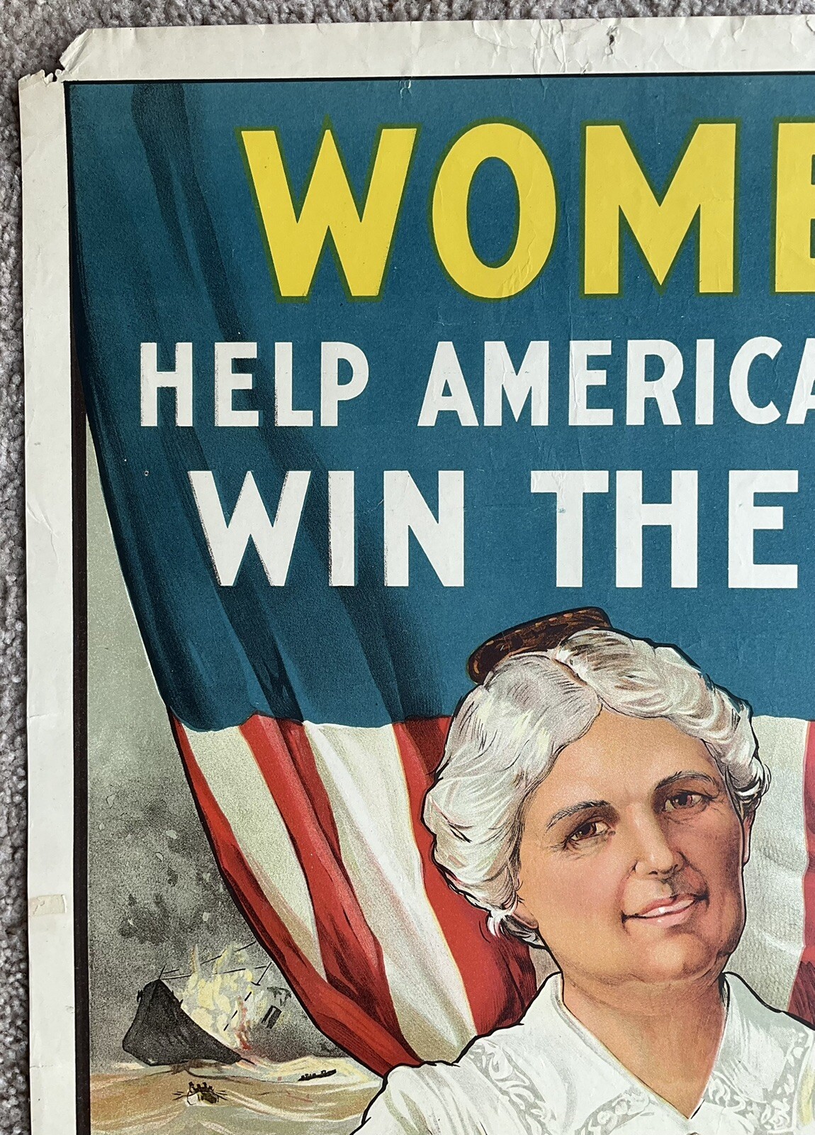 WW1 US Women! Help America’s Sons Win The War Loan Poster eBay