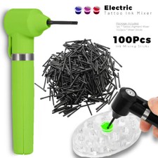 Tattoo Ink Pigment Mixer 50/100 sticks Black White Green Color