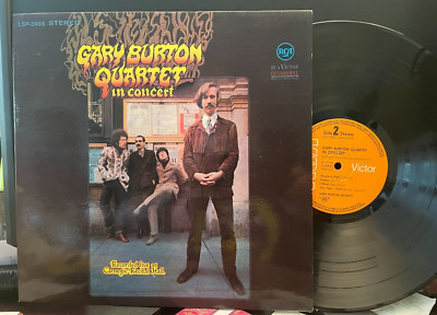 GARY BURTON QUARTET in concert LP NM/EX WOC 1965 Germany CORYELL