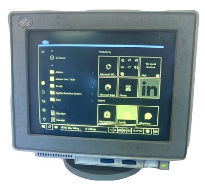 Vintage IBM 8504 001 Personal System/2 Monochrome Display Tested Working