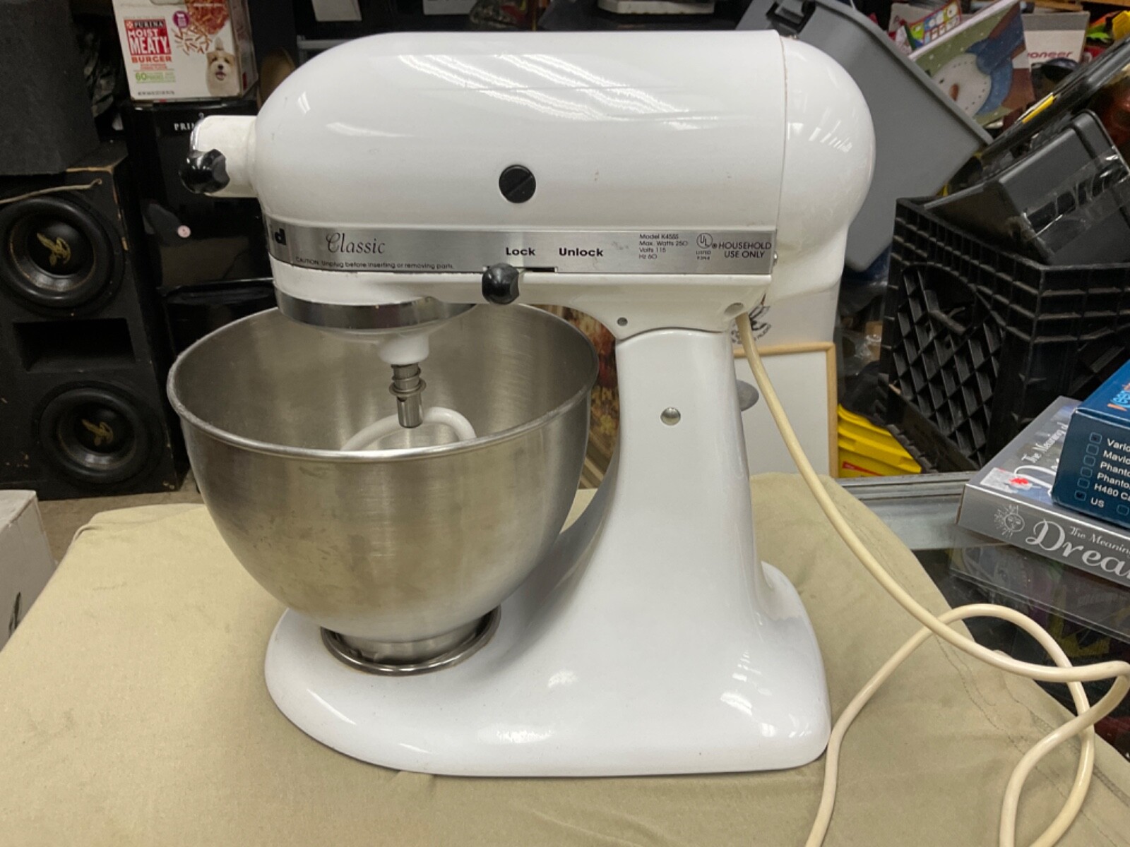 Kitchen Aid Classic K45SS And 2 attachments (Tested) eBay