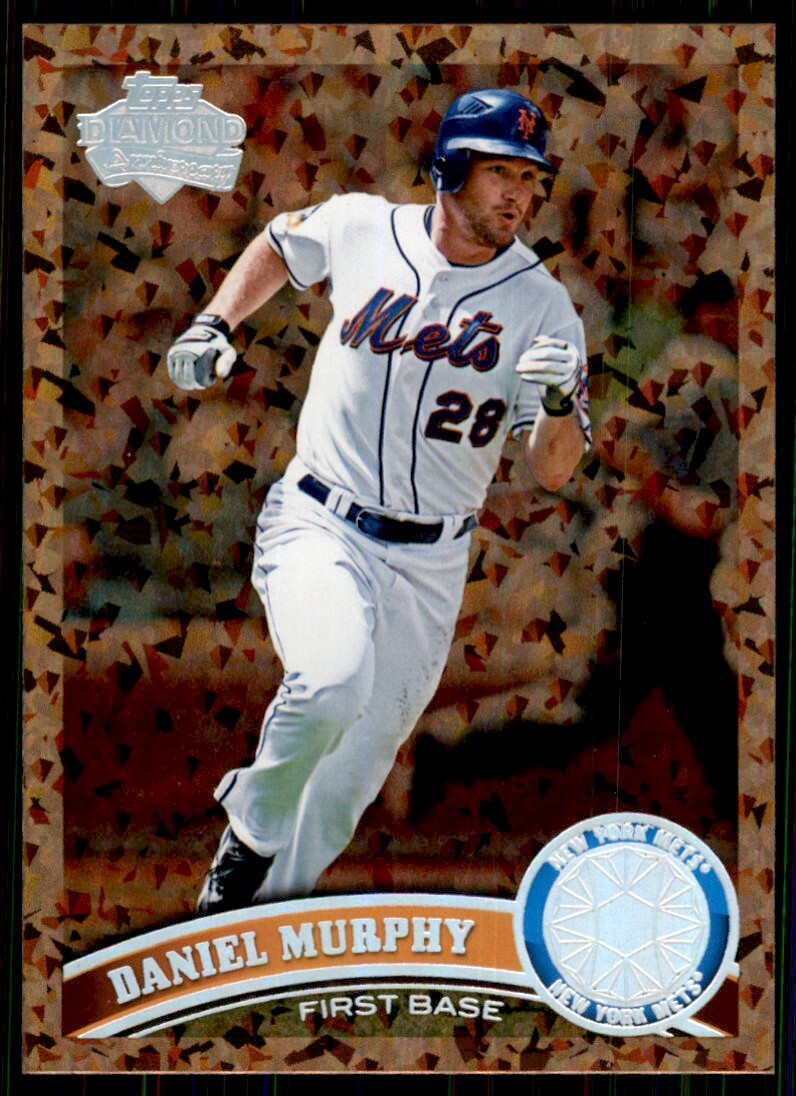 2011 Topps Cognac Diamond Anniversary Daniel Murphy New York Mets #607