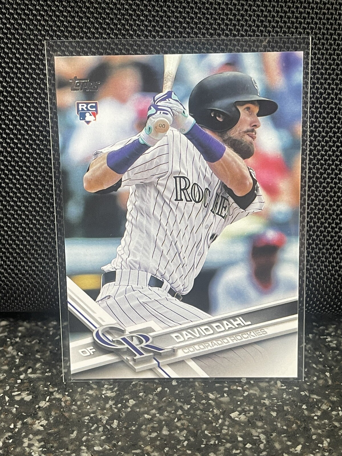 2017 Topps Series 1 David Dahl #306 Colorado Rockies Free Shipping