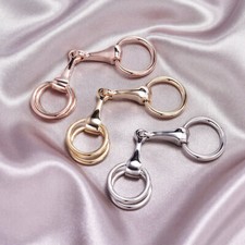 Donne Brosche Square Seiden Broch Buckle Schalklampen Brosche Da Joint Horse ☆