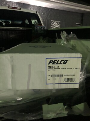 Pelco MCS4-2 Master Camera Power Supply 2 AMP - New
