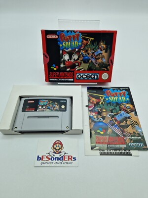 Putty Squad - Super Nintendo SNES - PAL Deutsch - OVP - Anleitung