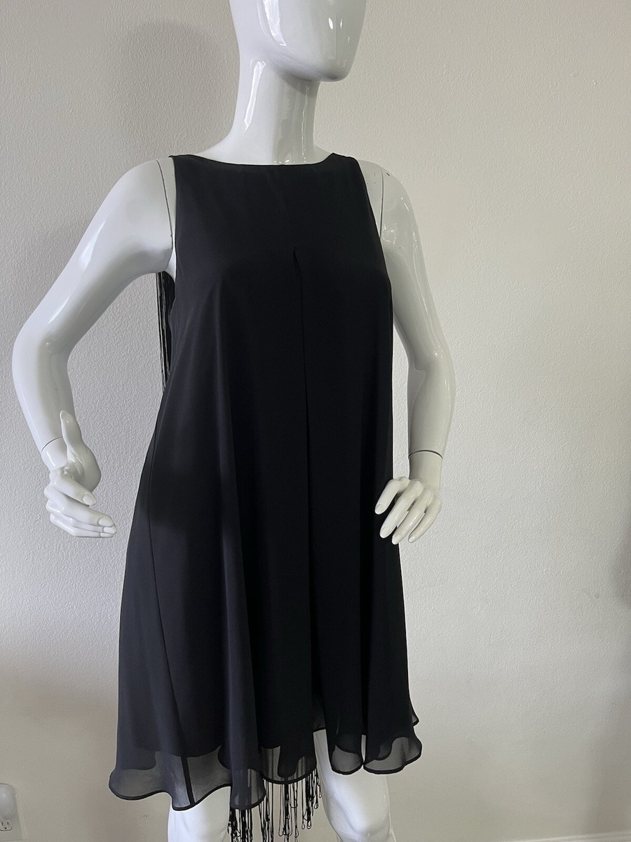 bcbg drop waist dress Red and Beige Color Block Dress main image 0