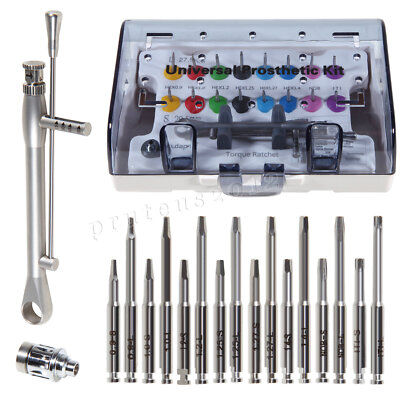 Sale Implant Prosthetic Kit Universal Latch Driver Torque Wrench