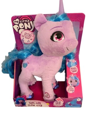 My Little Pony Sing & Glow Izzy 13'' Lights Sings Plush Horse Girl