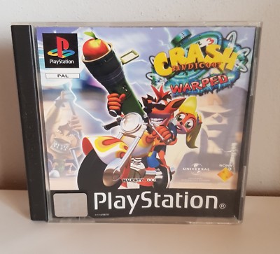 Crash Bandicoot 3 Warped PS1 Playstation 1 OVP+Anleitung   A2747