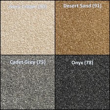 QUALITY TWIST LOTUS DOMESTIC CARPET 5.5mm |4 COLOURS| FELT BACK TWIST £6/SQM