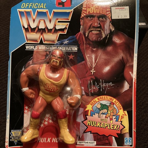 New Hasbro 1991 WWF Series 3 Hulk Hogan Authentic ...