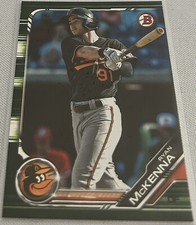 2019 Bowman Baseball Ryan McKenna Baltimore Orioles Camo Green Parallel #BP-81