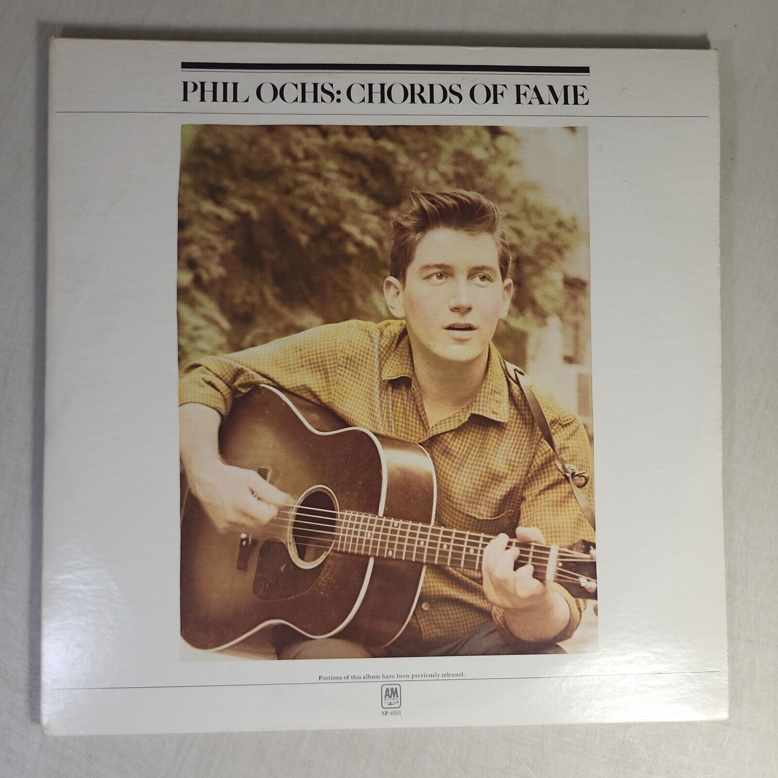 Phil Ochs Chords Of Fame 1981 Vintage Vinyl Record Album LP