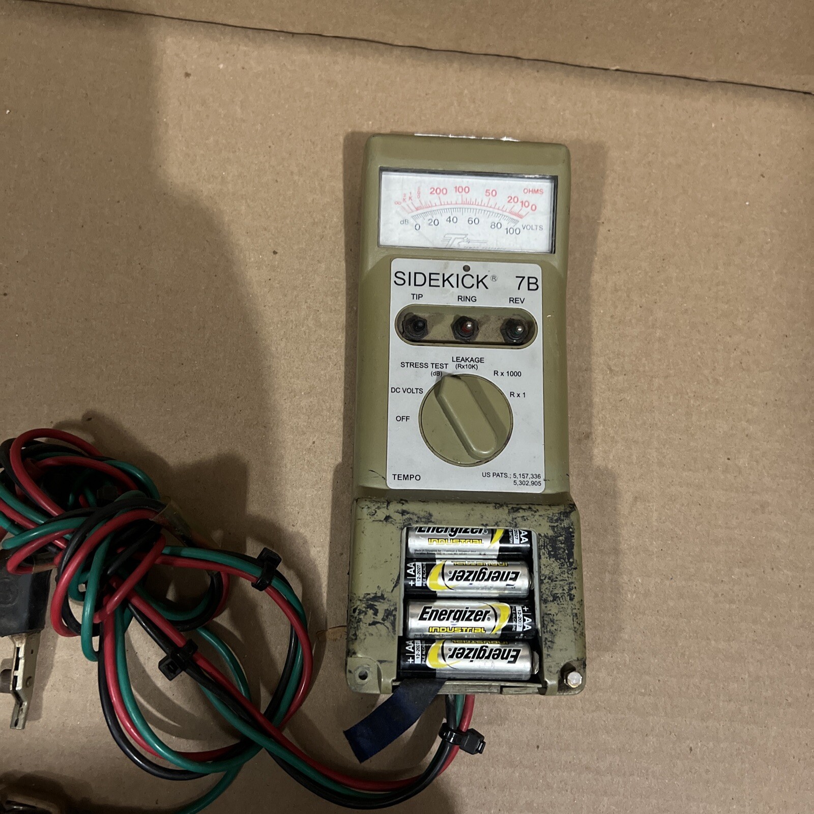 Tempo Sidekick 7B T&N Cable Transmission & Noise Tester Leakage Stress