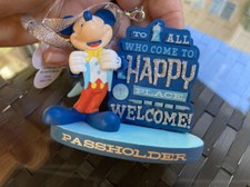 Disneyland AP Passholder  65th Mickey Ornament  NEW