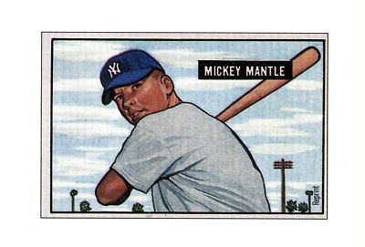 1989 Bowman #NNO Mickey Mantle Reprint Sweepstakes Entries