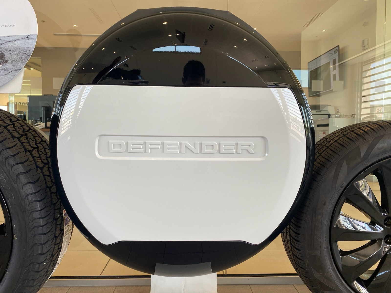 Genuine Land Rover Defender Spare Wheel Cover 2020 and up LR175413 eBay