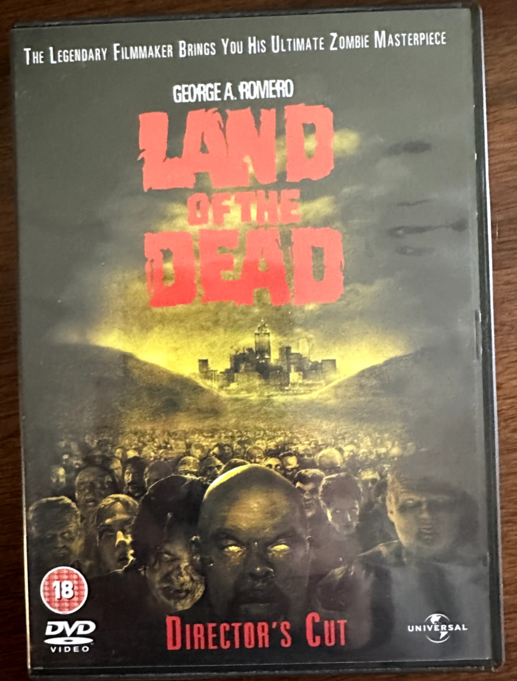 Land of the Dead DVD 2005 George Romero Zombie Horror Movie