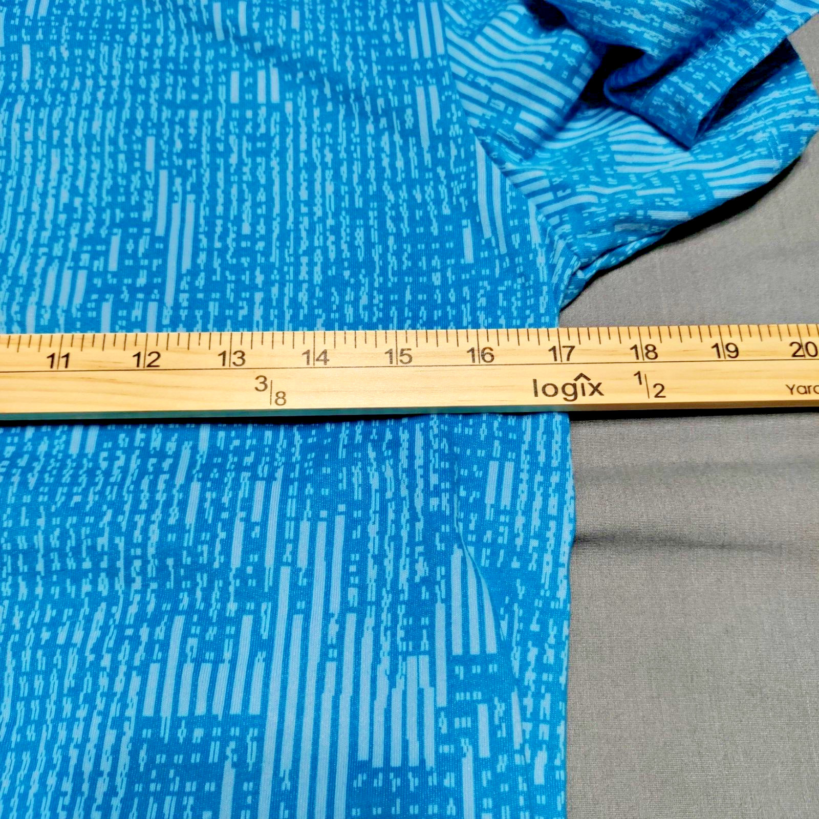 The Nike T-Shirt Swoosh Dri-Fit Blue Unisex SM Short Sleeve Athletic Golf Beach thumbnail 5