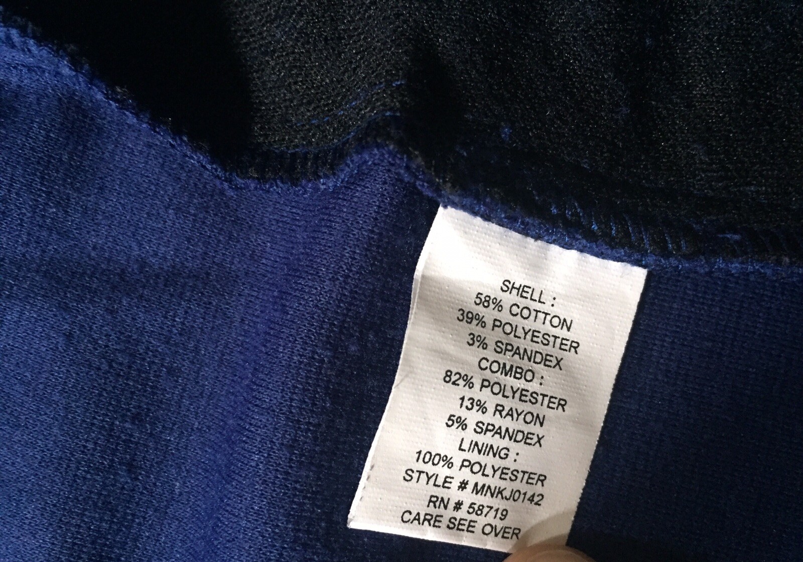Notations Medium Blue Layering Jacket Regular Car… - image 3