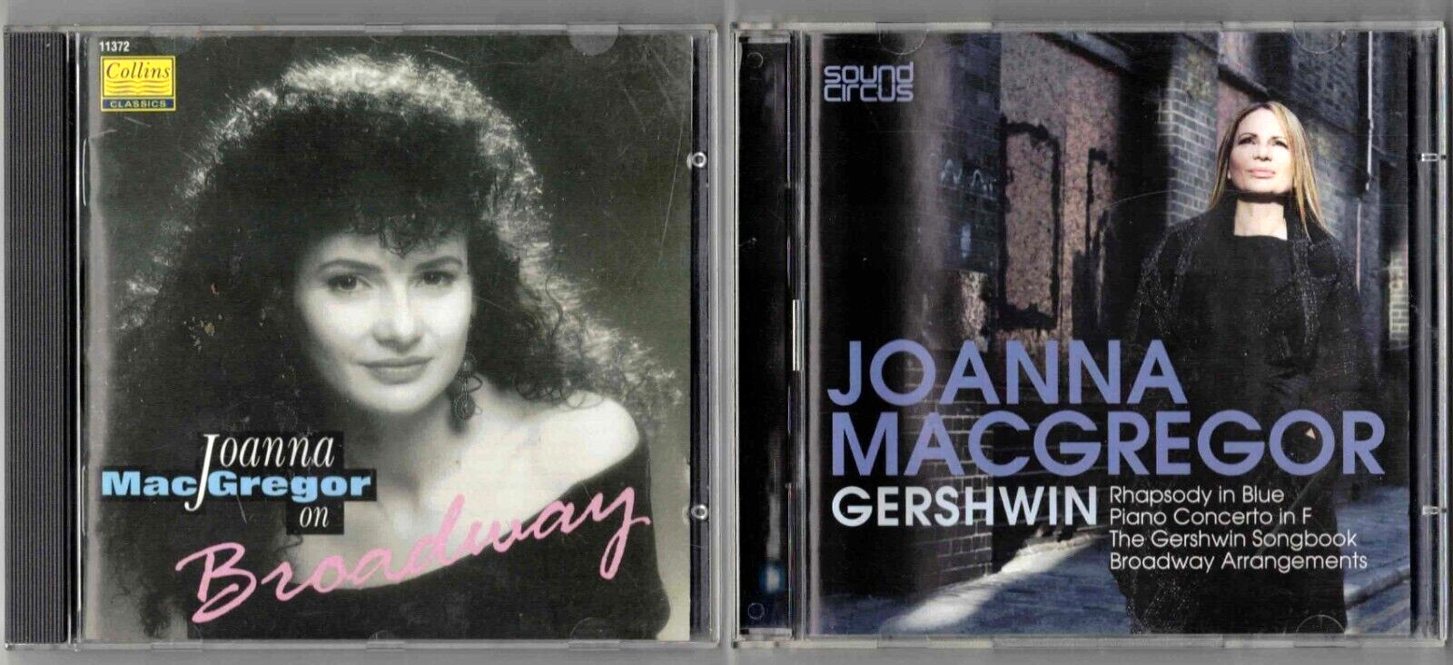 JOANNA MACGREGOR Gershwin Songbook & Arrangements (2CD) + On Broadway 2 CD LOT!