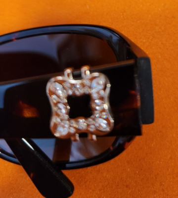 SOLVARI POLARIZED LENS Kyoto FRAME 58-15-135 Tortoise  display picture 1