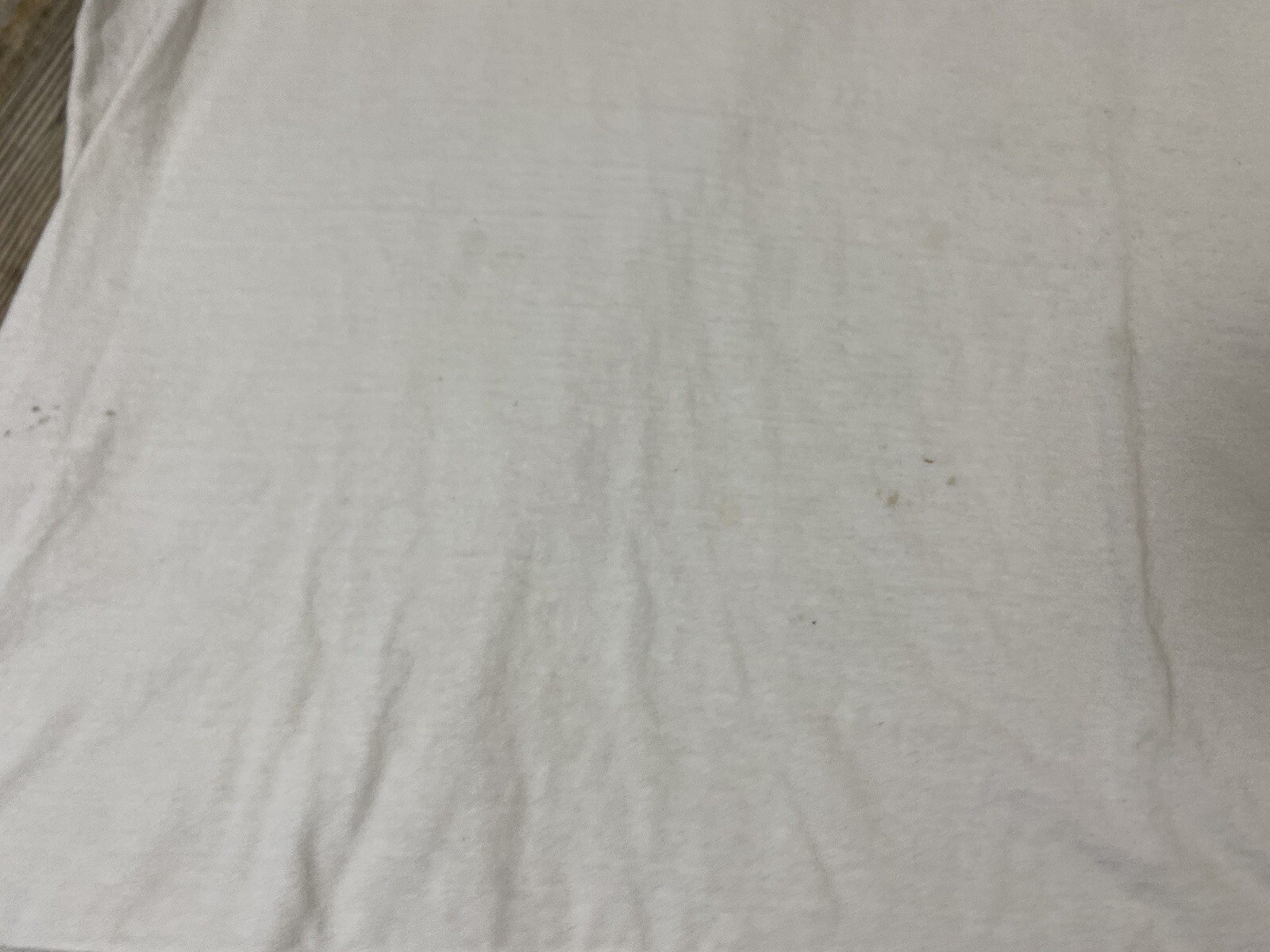 Nino Vasquez Great F***** Cigars T Shirt Harriton XL White Distressed