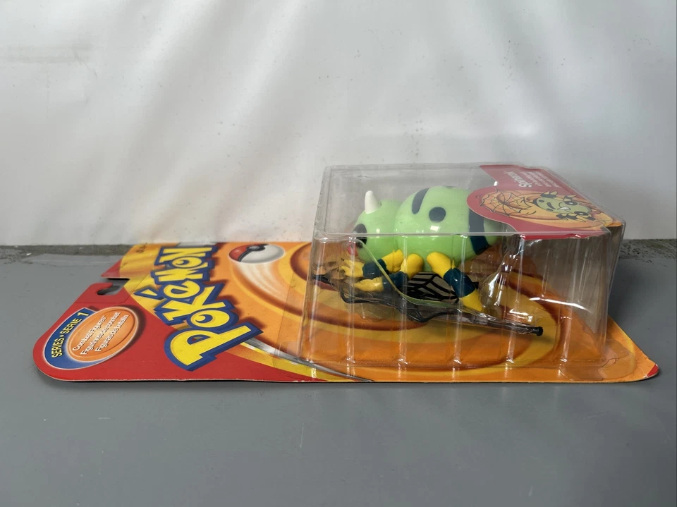 Figuras de Combate Pokemon 5" Spinarak Con Web de Lanzamiento Por Hasbro Serie 1 Foto 4 de 4