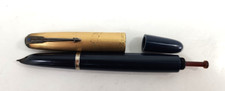 Vintage Parker 51 Vacumatic Black Goldfilled ...