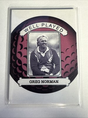 Futera Vintage Multisport Golf Greg Norman WP16 /9