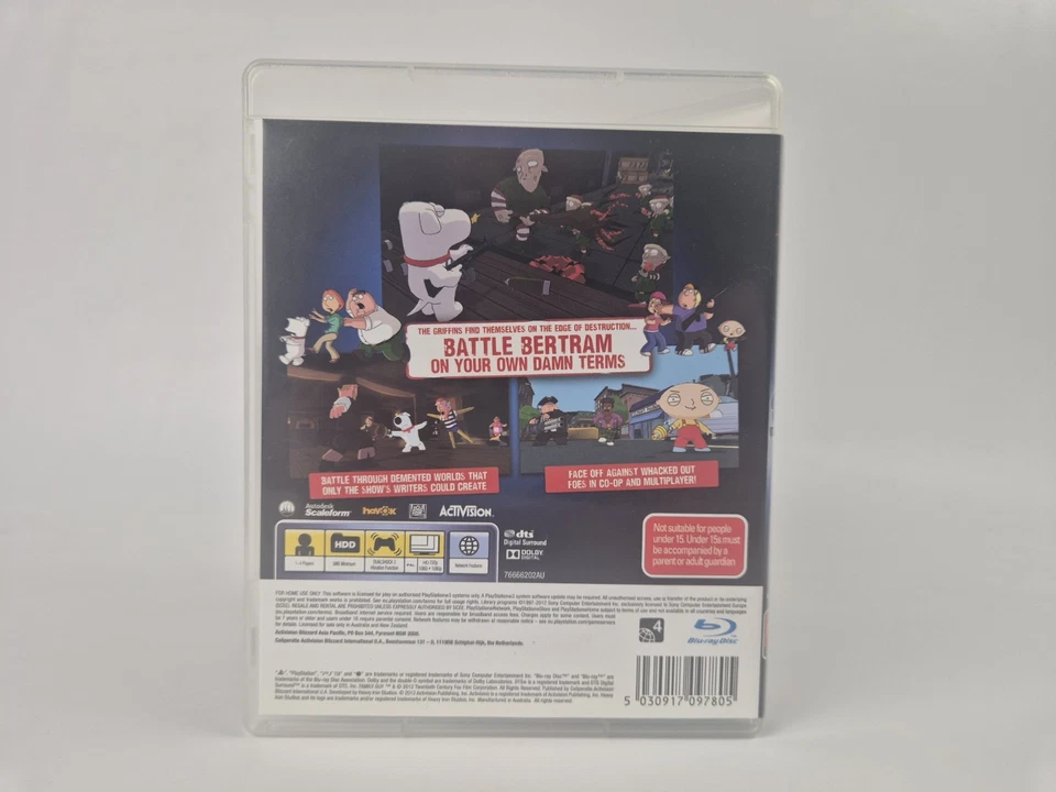 **MEJOR PRECIO** Family Guy: Back to the Multiverse PS3 Foto 2 de 4