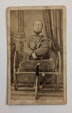 ca. 1870 s CIRCUS SIDESHOW freak LEGLESS MAN ...