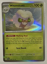 Whimsicott 008/131 - Sv: Evoluzioni Prismatiche Holo Pokemon TCG Card NM/MT