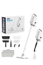 Steam Cleaner, 6 In1 Rotated Steam Mop Cleaner with 2 Modes, 2 Microfiber Pads,