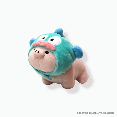 Sanrio Hangyodon Mikroschwein Maskottchen MofMofriends handflächengroßer Akze...
